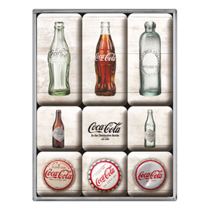 Magnetsæt - Coca Cola retro